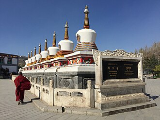 Look for the art within a living monastery