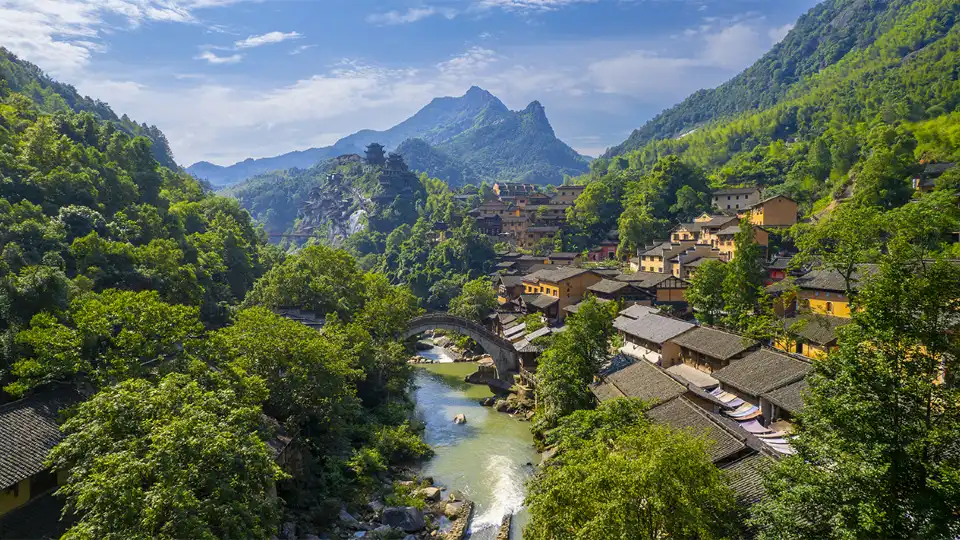Step into a designed mountain fantasy